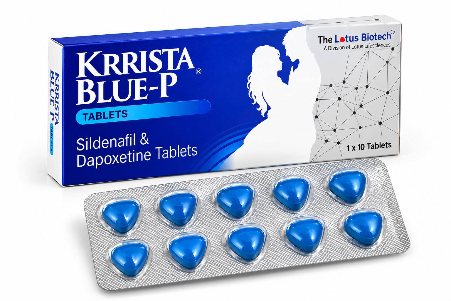 KRRISTA BLUE-P Tablet Packaging Krrista Blue-P Tablet - Image 1
