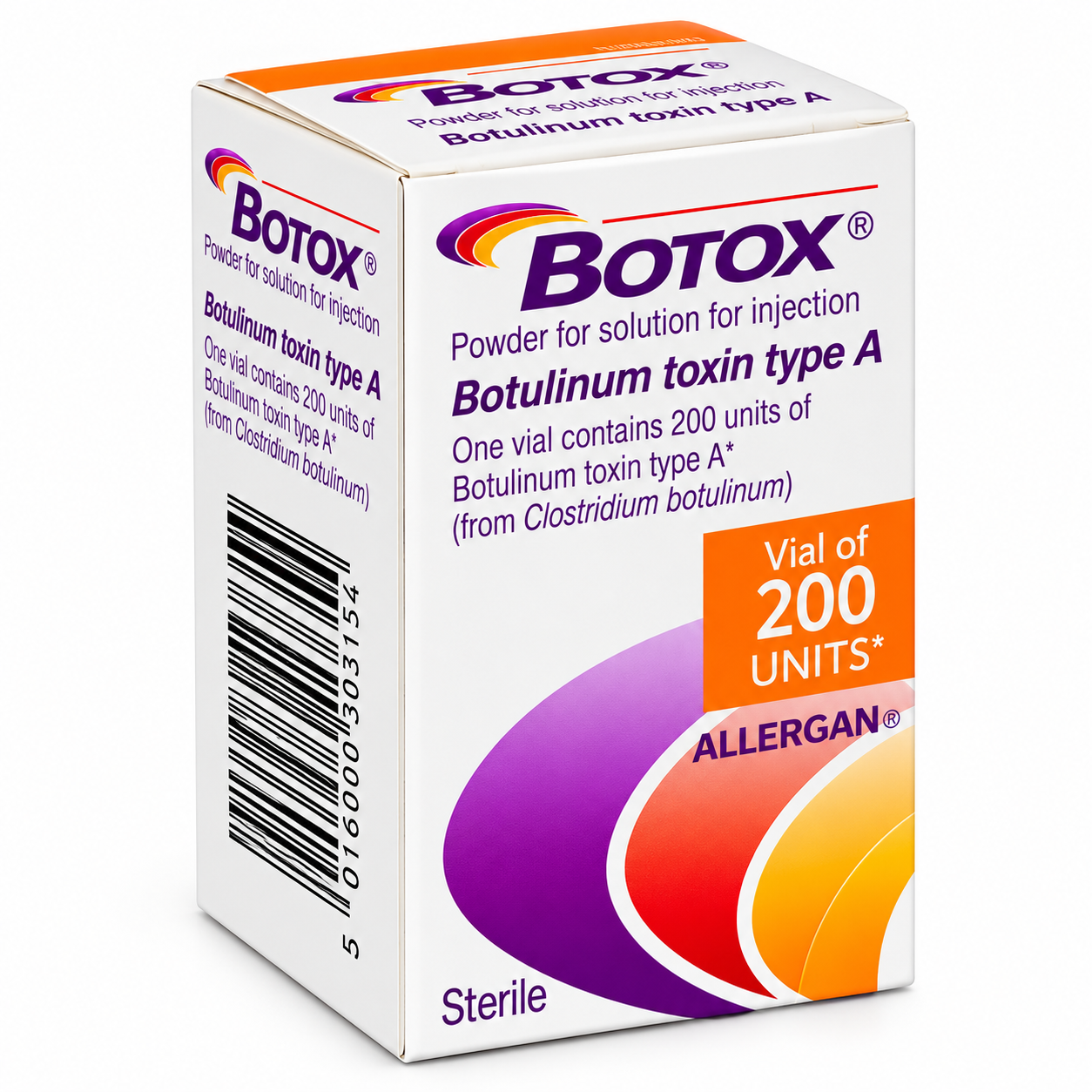Botox Pharmaceutical Carton Product Photo BOTOX 200 - Image 1