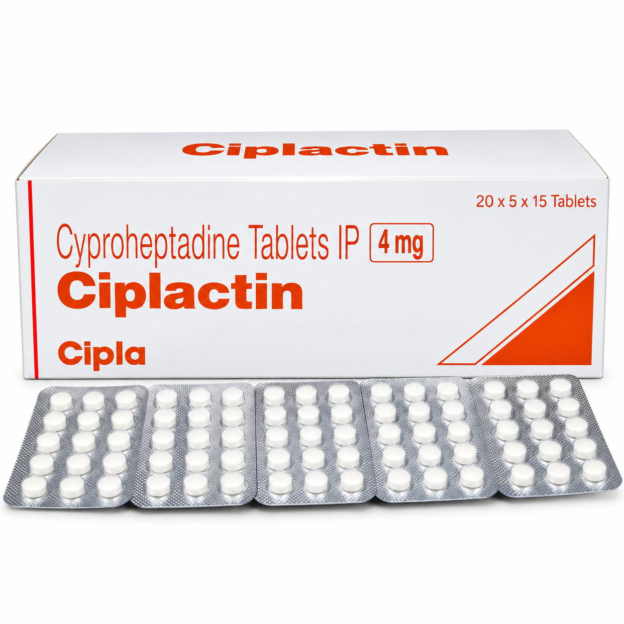Ciplactin Tablets and Blister Packs CIPLACTIN 4 - Image 1