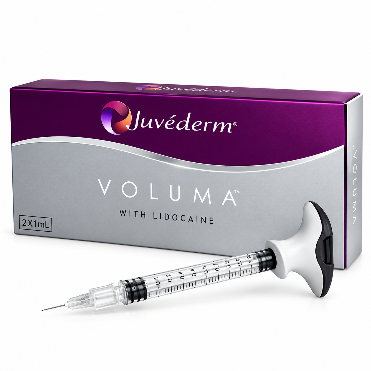 Juvederm Voluma Syringe and Box Juvederm Voluma - Image 1