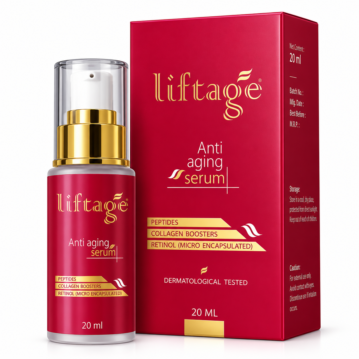 Luxury Liftage Anti-Aging Serum Set LIFTAGE Anti Aging Serum - Image 1