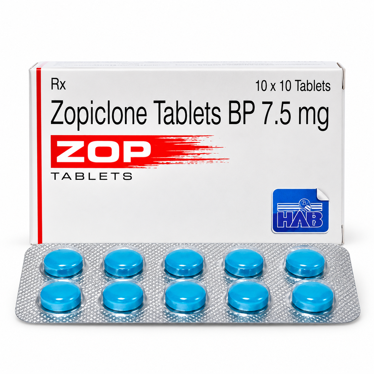 ZOP Zopiclone Tablets Product Photo zop 7.5mg Tablet - Image 1
